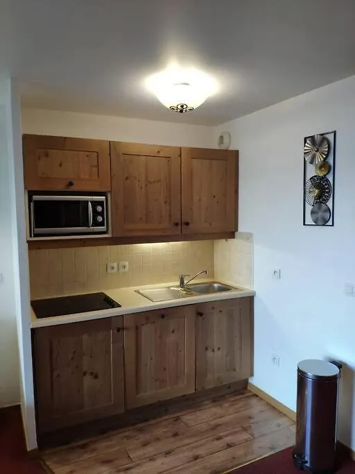 Studio 4 Personnes Pied Des Pistes Avec Piscine Villarembert France