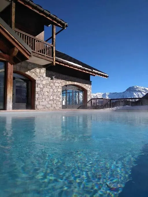 Studio 4 Personnes Pied Des Pistes Avec Piscine Villarembert